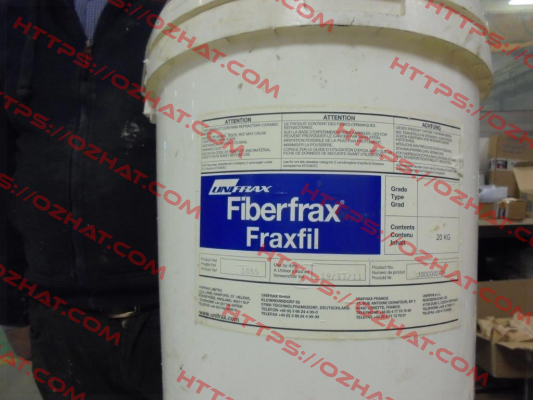 FIBERFRAX PUMPABLE 140 (1 tube =20 kg.) Unifrax