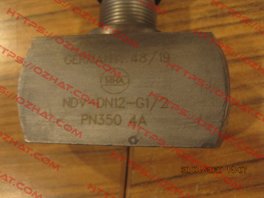 NDV-DN12-G1/2-4A Mha Zentgraf