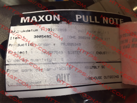 300548Q Maxon