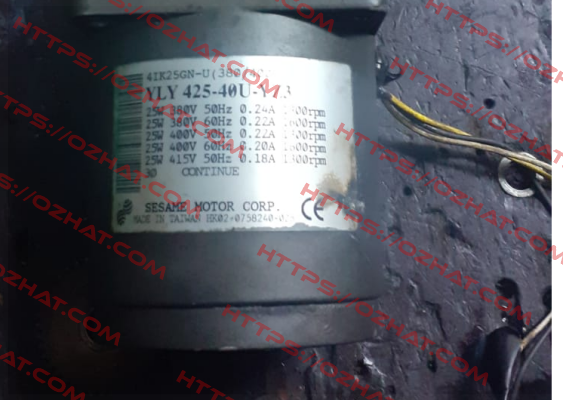 YLY 425-40U-Y/3 Sesame Motor