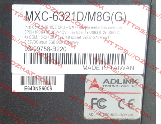 MXC-6231D/M8G Adlink