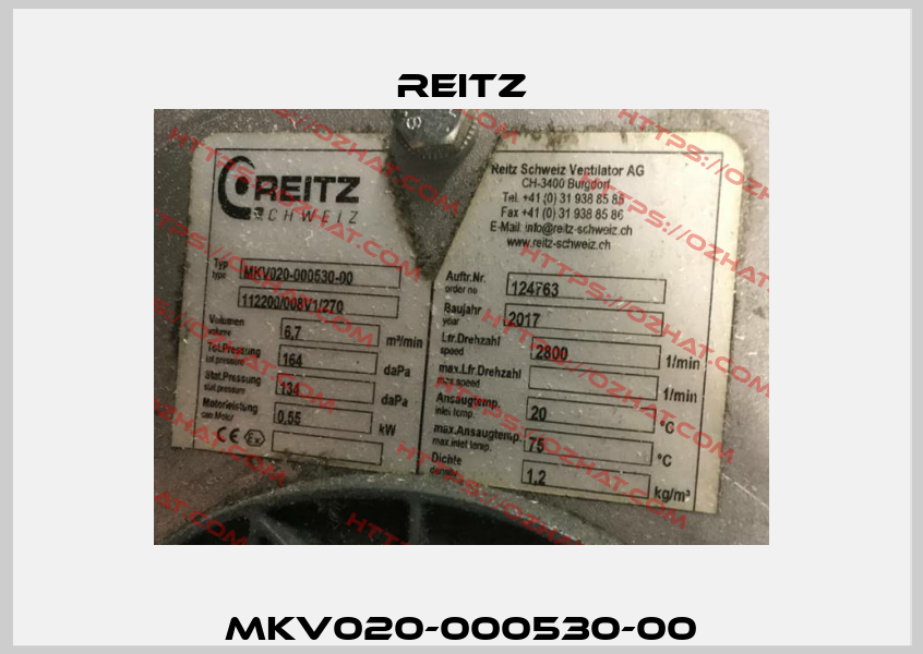 MKV020-000530-00 Reitz