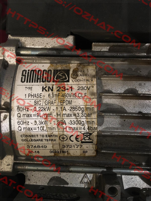 Type: KN 23-1 Simaco