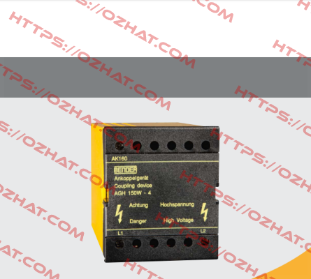 AGH150W-4 AC 0-1150 V, DC 0-1760 V Bender