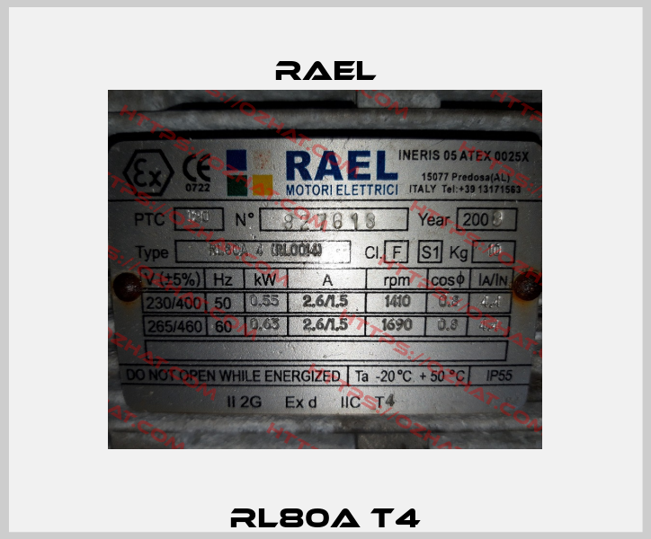 RL80A T4 RAEL
