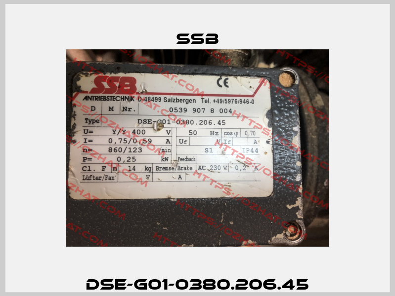 DSE-G01-0380.206.45 SSB