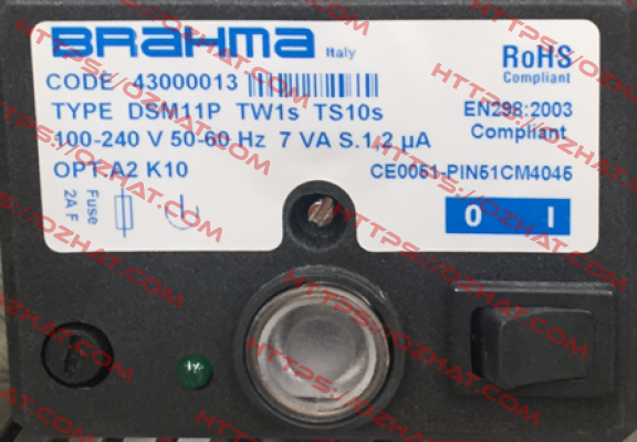 DSM11P TW1S TS10S oem Brahma