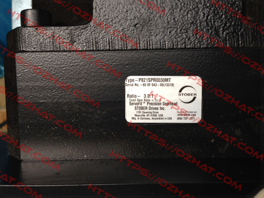 Type:P821SPR0030MT Stober