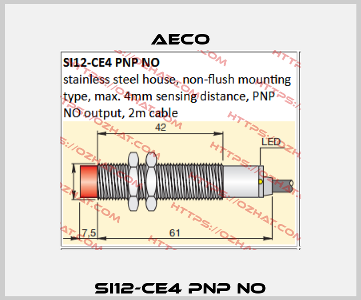 SI12-CE4 PNP NO Aeco