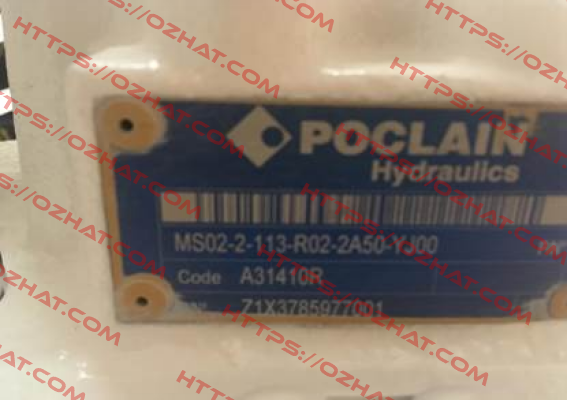 MS02-2-113-R02-2A50-YJ00 (A31410R) Poclain