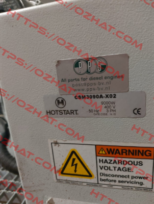 Resistance for CSM3090A-X02 Hotstart