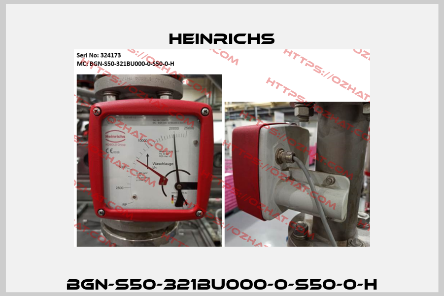 BGN-S50-321BU000-0-S50-0-H Heinrichs