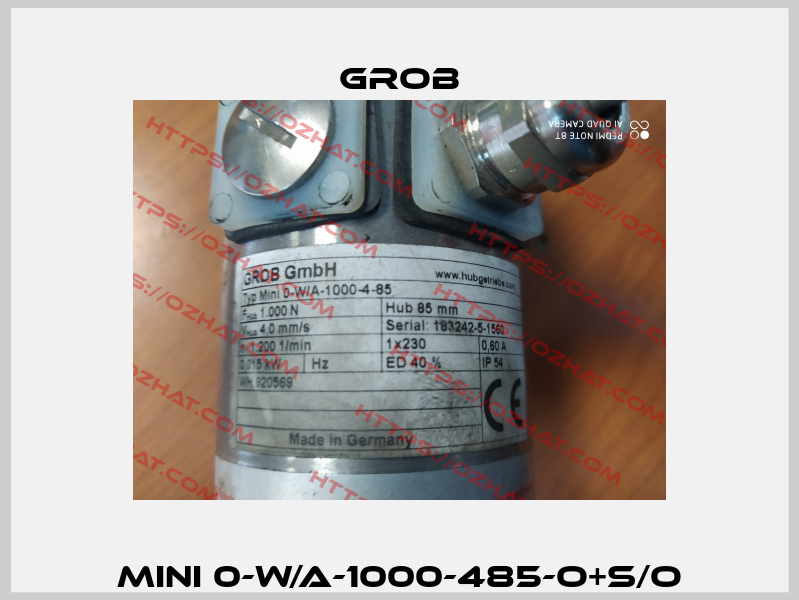 Mini 0-W/A-1000-485-O+S/O Grob
