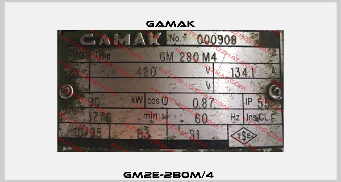 GM2E-280M/4  Gamak