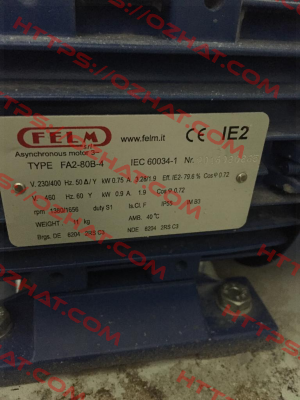 Type: FA2-80B-4 Felm
