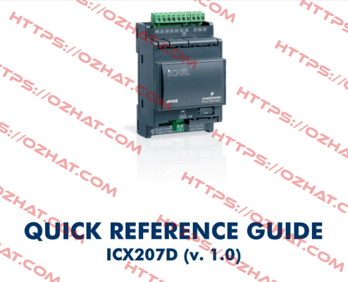 ICX207D Dixell