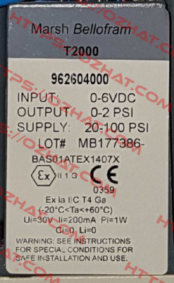 962-604-000 Bellofram