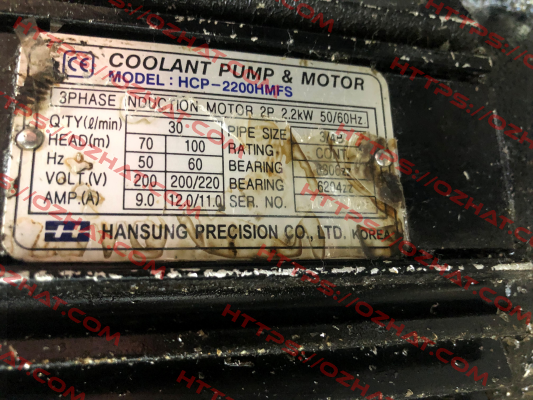 HCP-2200HMFS Hansung Precision