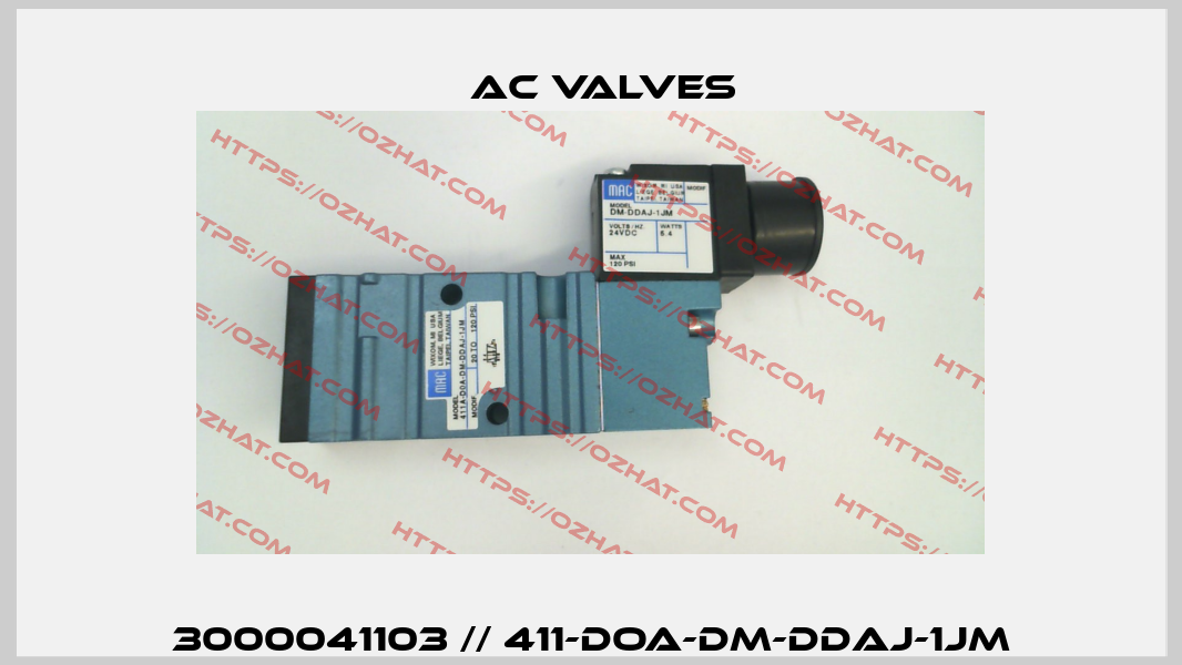 3000041103 // 411-DOA-DM-DDAJ-1JM МAC Valves