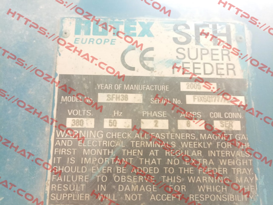 SFH32 Rotex