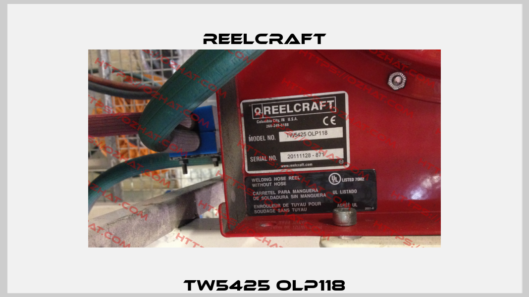 TW5425 OLP118 Reelcraft