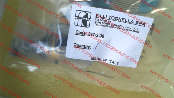 FT 267/2-38 Tognella