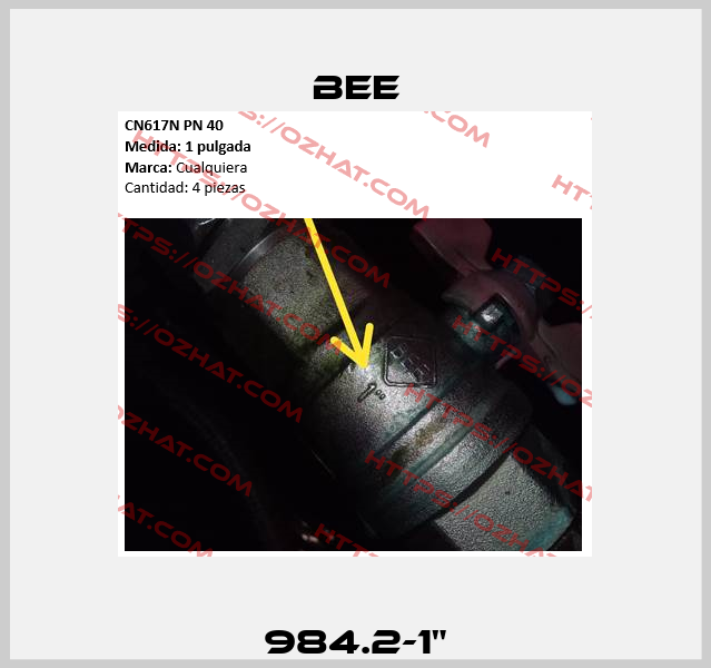 984.2-1" BEE