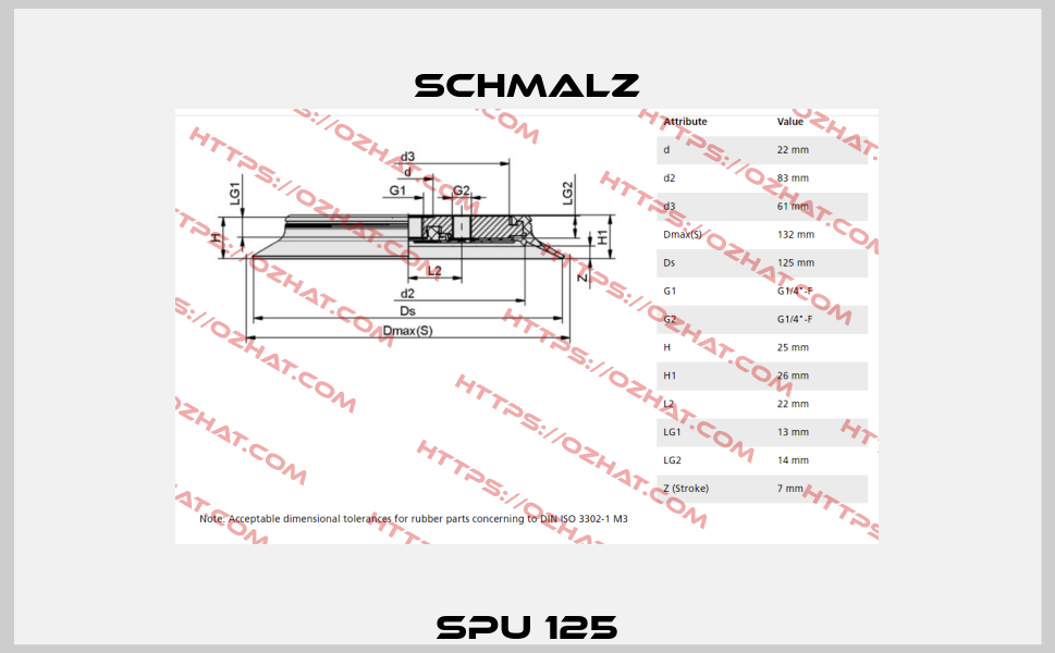 SPU 125 Schmalz