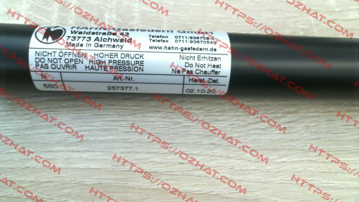 S10-28ST-03517 (1356777) / 28-02VBE Hahn Gasfedern
