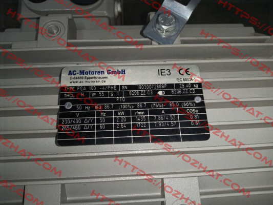 FCA 100 La-4 / PHE B5 AC Motoren
