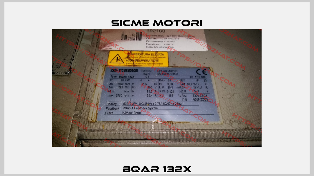 BQAR 132X Sicme Motori