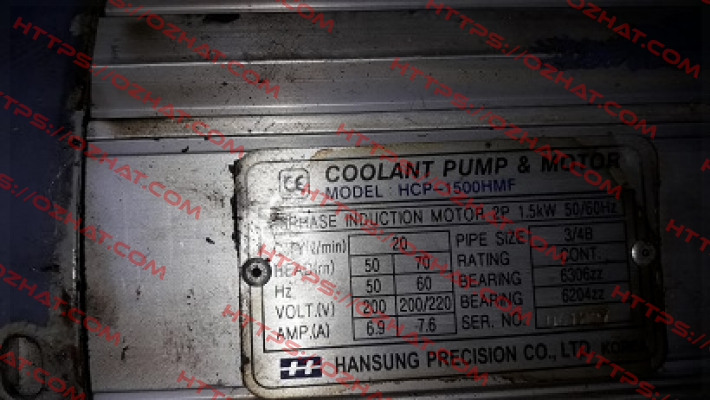 HCP-1500HMF Hansung Precision