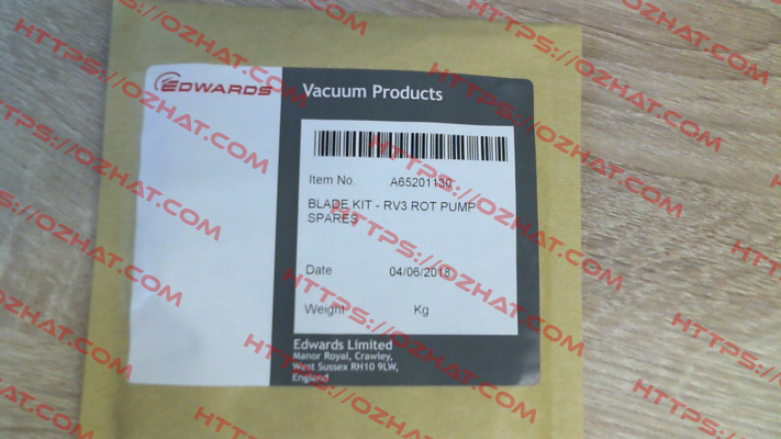 A65201130 Edwards Vacuum