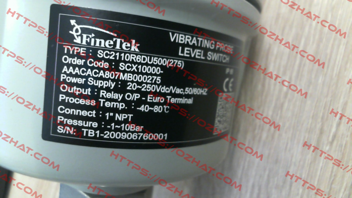 SC2110R6DU0500(275) Finetek