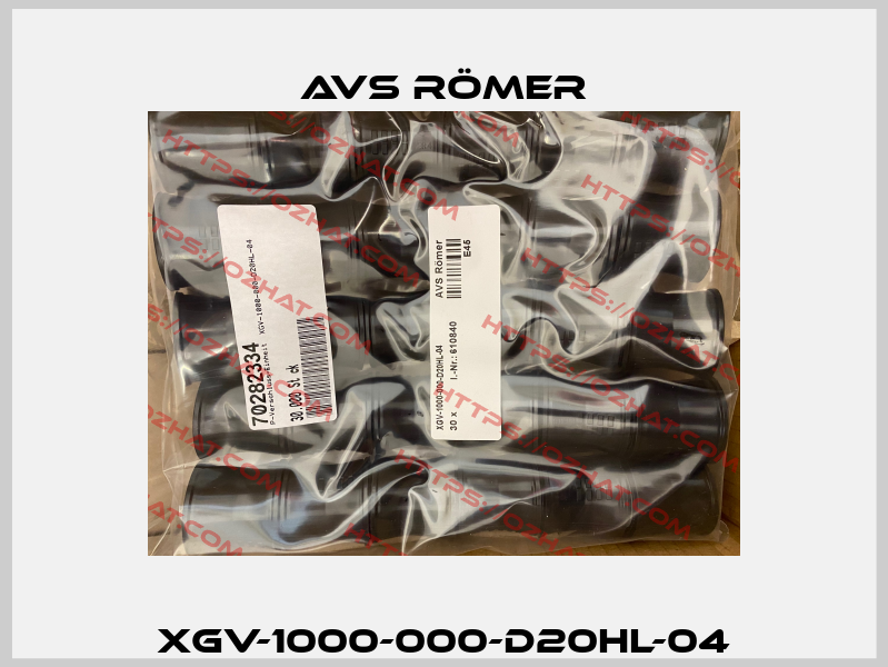 XGV-1000-000-D20HL-04 Avs Römer