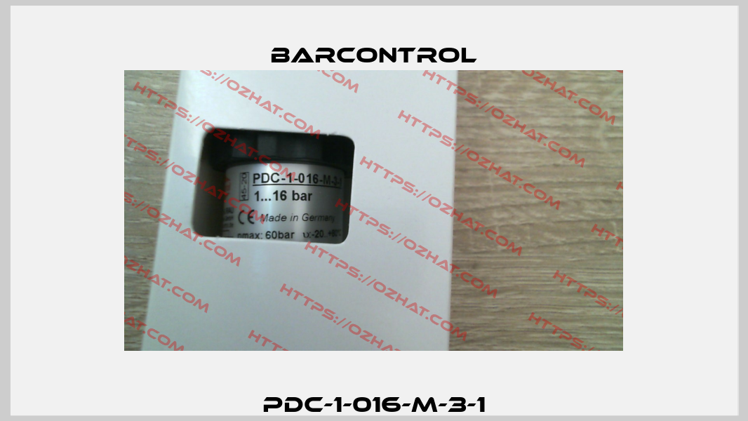 PDC-1-016-M-3-1 Barcontrol