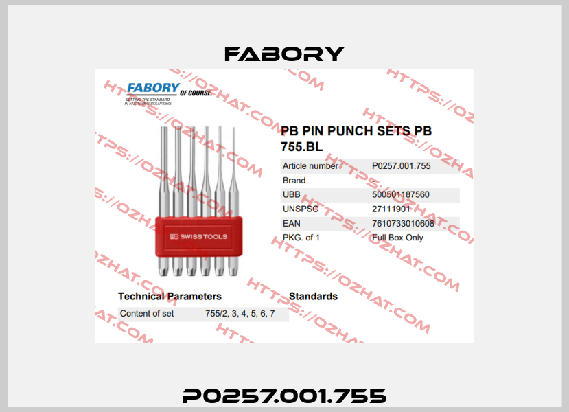 P0257.001.755 Fabory