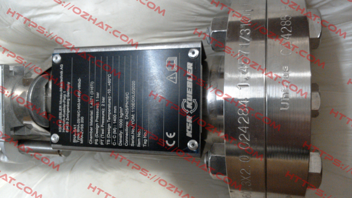 BNA-25/16/C-MG-M1.400-V60x2-MRA-ZVSS 200 Ksr Kuebler