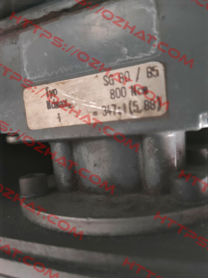 SG80/B3/B5 -- 347:1 Groschopp