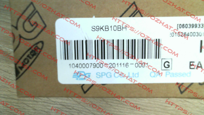 S9KB10BH Spg Motor