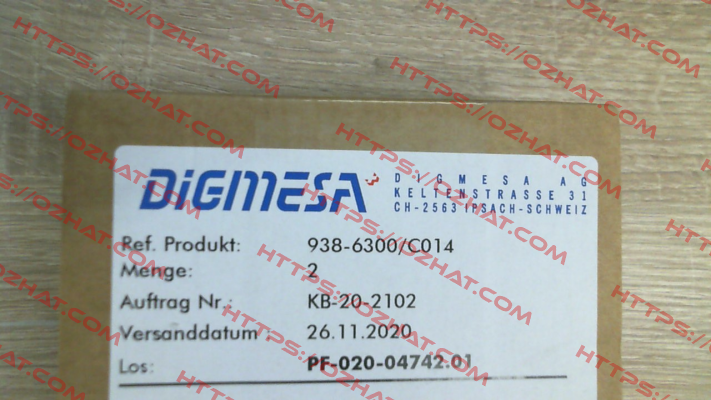 938-6300-C014 Digmesa