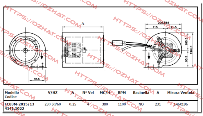 4141.1022 – FC83M 2015/13 Euro Motors Italia