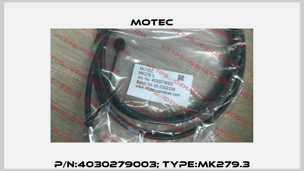P/N:4030279003; Type:MK279.3 Motec