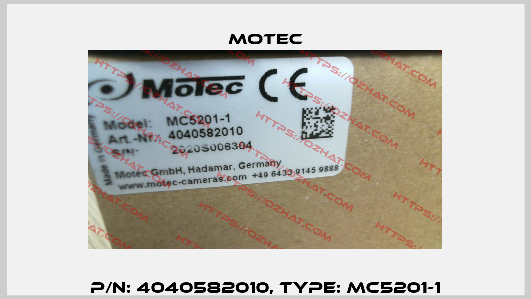 P/N: 4040582010, Type: MC5201-1 Motec
