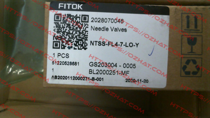 NTSS-FL4-7-LO-Y Fitok