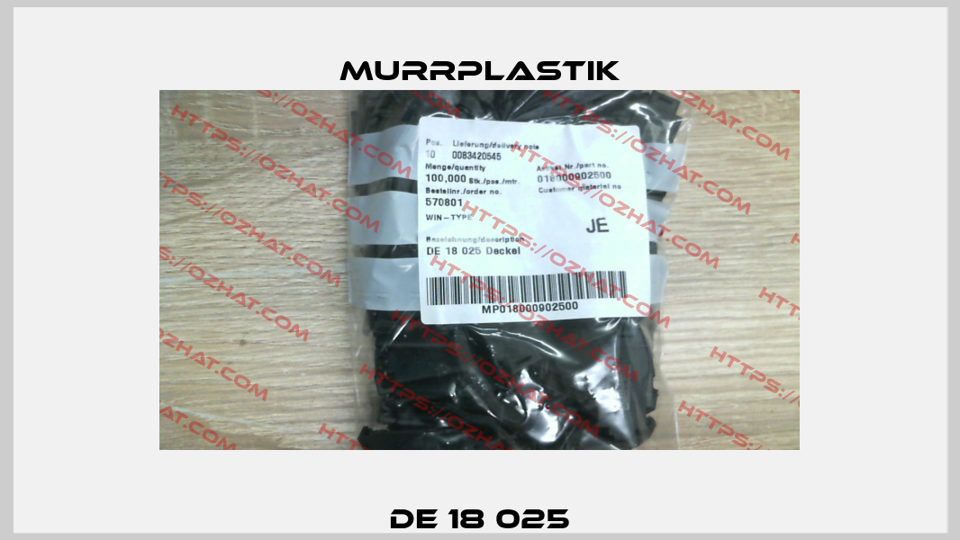 DE 18 025 Murrplastik