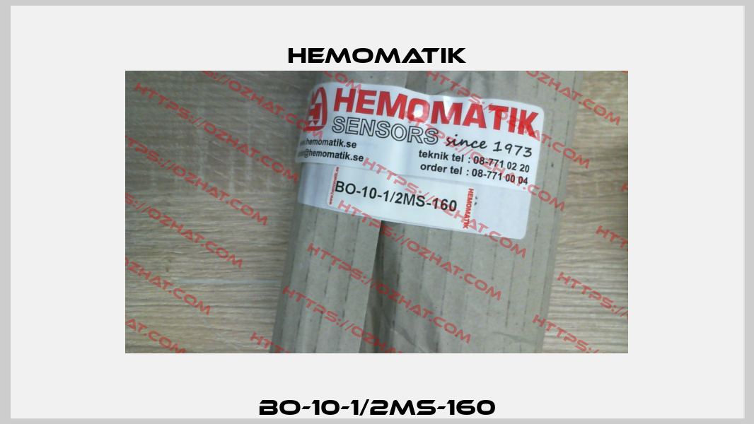 BO-10-1/2MS-160 Hemomatik