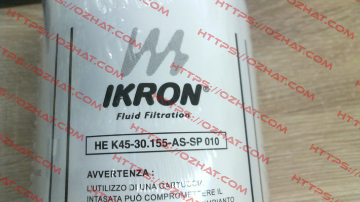 p/n: 300-025-1700; Type: HEK45-30.155-AS-SP010-B-75/165l/min. Ikron