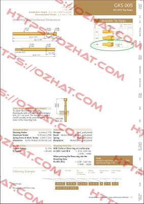 GKS-005 206 396 A 3000 (GKS-005-0004) Ingun