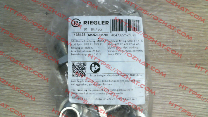 MSN232M2014 Riegler